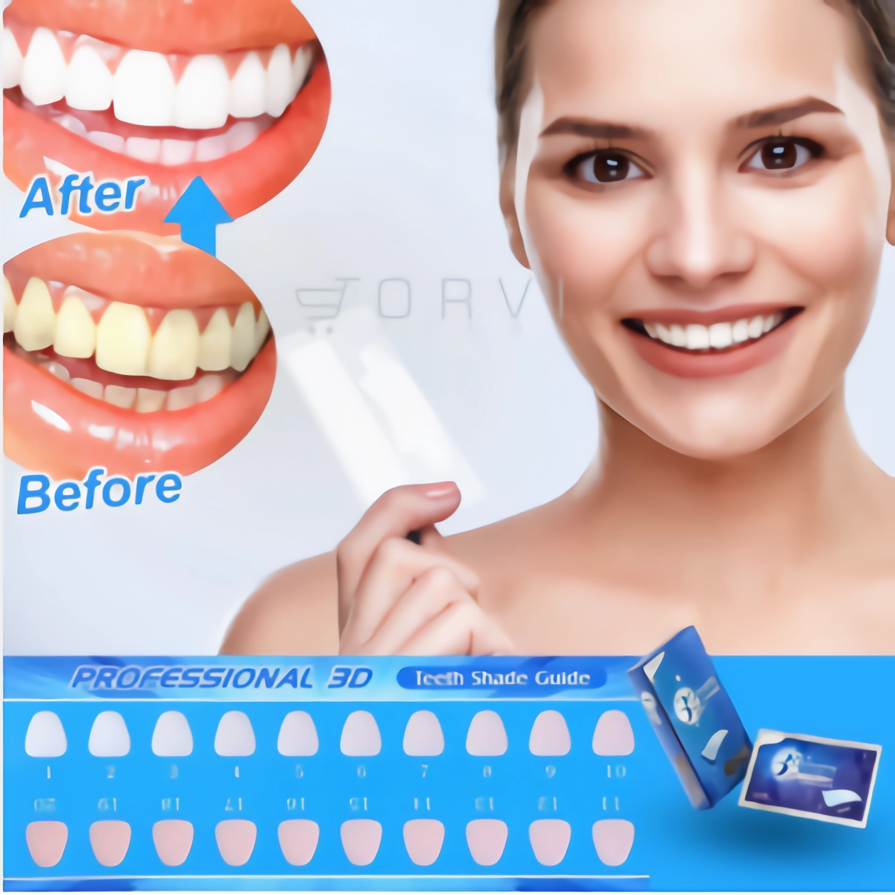 Bandas Blanqueadora Dientes 3d White