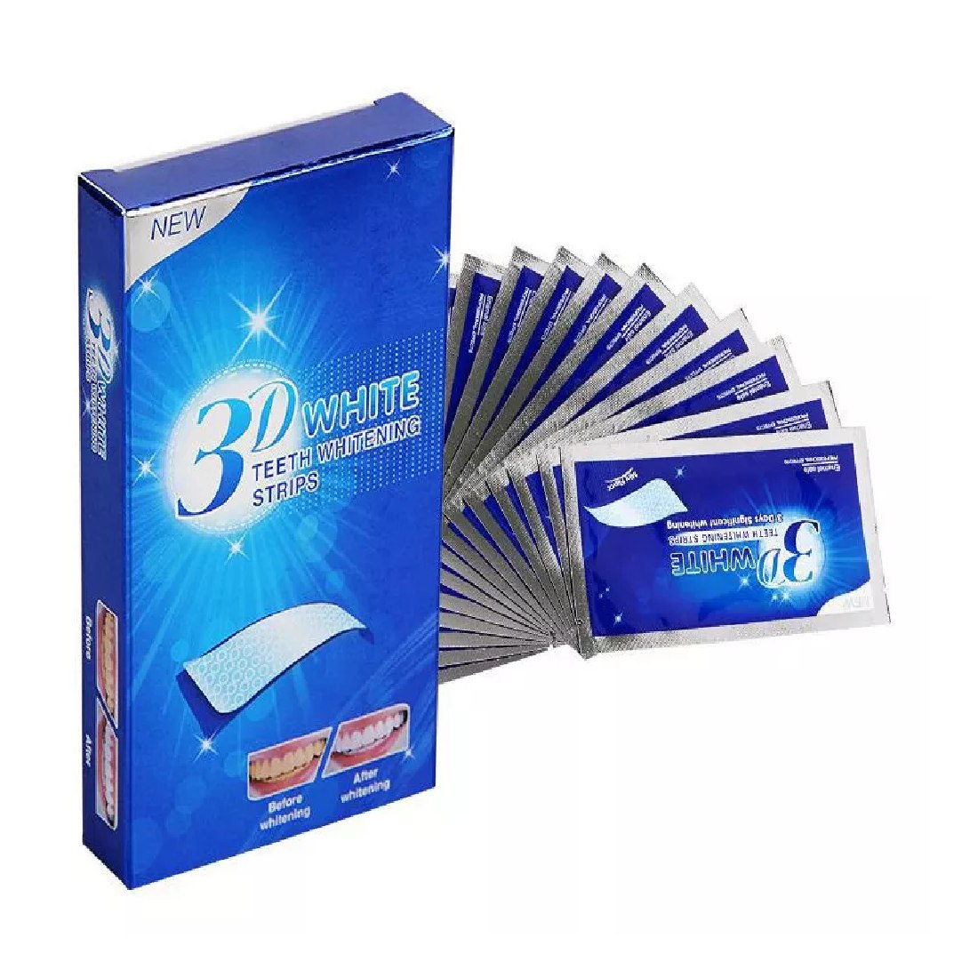 x2 Bandas Blanqueadora 3d White